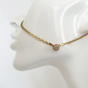 Christian Dior Gold Necklace